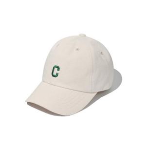 M 커버낫모자 CQK CO2407CA02-CM 스몰 C 로고 B.B 캡 크림