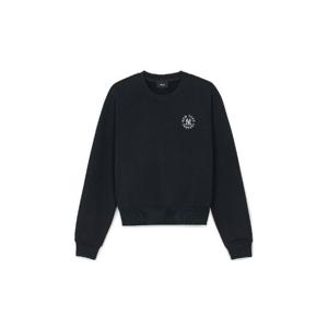 MLB긴팔티 GQC 3FMTB0244-50BKS 여성 베이직 원형로고 크롭 맨투맨 뉴욕양키스