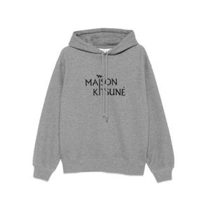 메종키츠네 후드 티셔츠 PM00701KM0341 H131 MED GREY MELANGE