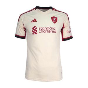 아디다스키즈반팔티 FQJ JV6453 유소년 리버풀 25-26 어웨이 반팔저지