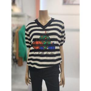 수스 세이브존02 호박스트라이프 니트 S253BSW856