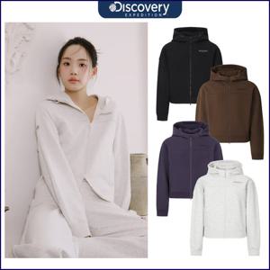 디스커버리 25FW가을신상 여성 소로나웜 에센셜 트레이닝 크롭 자켓 DWTR41054