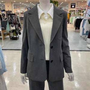 SOUP sh06 클래식하며 기품있게 체크무지자켓 AB9JK3A