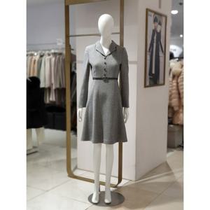 [에꼴드파리]MARIO벨티드 울 혼방 플레어원피스  M15RB3ZWOAM15A