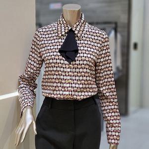 [미니멈]MARIO타이넥  시크블라우스Mycgwb7100