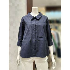 [벨라디터치]MARIOV3F2BL24 여유핏 블라우스 셔츠