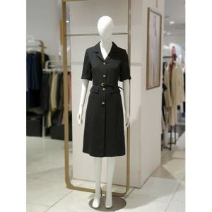 [에꼴드파리]MARIO버튼장식 칼라넥 원피스 06ARB44WOAM06A