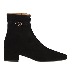 토즈 모노그램 버튼 스웨이드 앵클 부츠 XXW33L0JN60HR0 B999