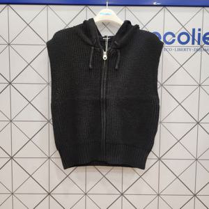 [에꼴리에]에꼴리에 더센트럴 하찌 집업 후드 조끼 25D5081