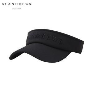 [세인트앤드류스] 공용 입체 로고 베이직 트윌 썬바이저 831C3CPA32_BK