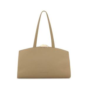 베네데따 부르치케스 여성 베이지 Serena 가죽 쇼퍼백 0102126 INCENSE