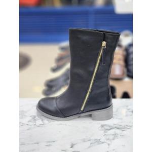 허시파피 세이브존05 여성 심플모던 정장 4Cm굽 오피스룩 하프부츠 GFLQM291