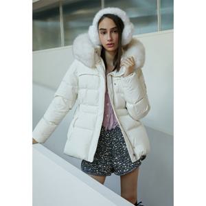 [에고이스트]요크 다이아퀼팅자수 벨티드 구스 다운점퍼 ER4TD800