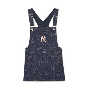 M NQK 7FOPMD234-50NYS Dia Monogram 데님라이크 자가드 원피스