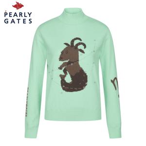 [파리게이츠] 파리게이츠 여성 별자리 자카드 하프넥 방풍 스웨터 521C4SR153_MT