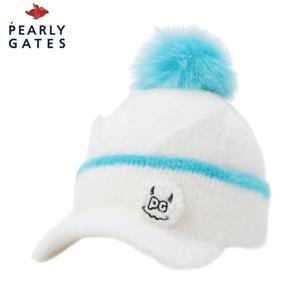 [파리게이츠] 파리게이츠 여성 데빌 스마일 캣이어 폼폼 비니캡 521E4CP301_WH
