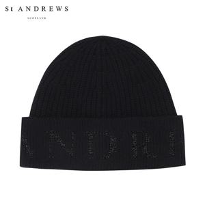 [세인트앤드류스] 공용 글리터 빅 로고 비니