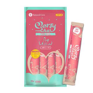 네츄럴코어 메리츄 오메가3 치킨 56g 고양이츄르