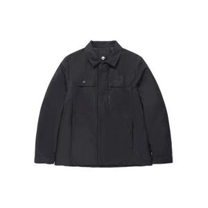 데상트 남성 패딩 셔츠 자켓 AP321DPD94-BLK0