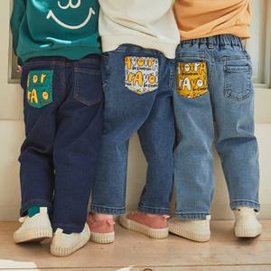 [밀리밤]매일입고싶은일자핏기모데님바지(MLTJ24T2O)