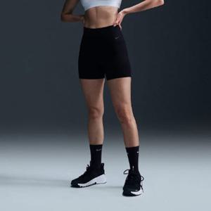 나이키반바지 SQJ FN3157-010 젠비 여성 젠틀 서포트 하이웨이스트 5인치 바이커 쇼츠