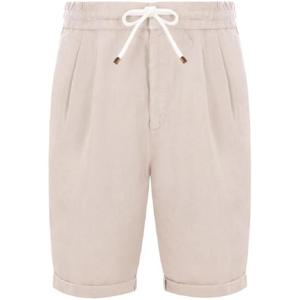 25 FW Brunello Cucinelli 리넨 트랙쇼츠 M243DU0020C6008 TP442339775