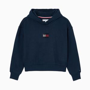 타미힐피거 키즈 T42F7KKO580GT1 라인 스톤 플래그 후디