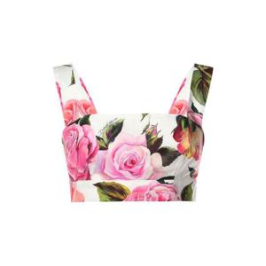 돌체앤가바나 플로럴 프린트 크롭 탑 F7U70THS5S4 HA5IG TP934987114