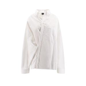발렌시아가 블라우스 셔츠 790872 TNM609000 WHITE