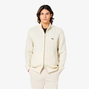 라코스테 공식 남성 케이블 집업 가디건 AH402E-55N XFJ