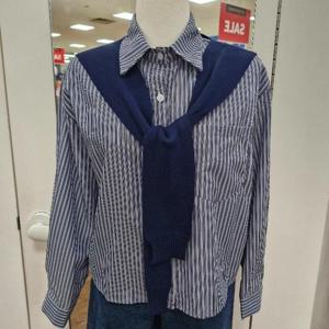 멜로디가든 HC39 스트라이프숄남방 MF8B116