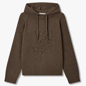 [보브]울 블렌드 후디드 니트 풀오버7155450009