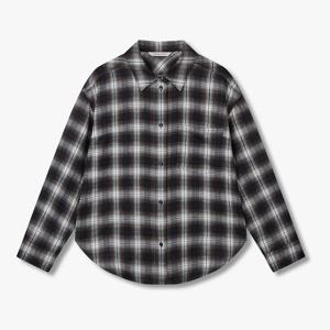 [보브]체크 패턴 베이직 블라우스7155460800