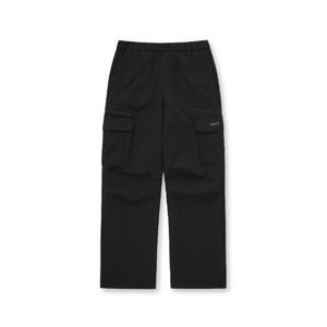 디스커버리바지 AQS DMPT7B046-BKS 남성 입체포켓 기모 파라슈트 카고팬츠