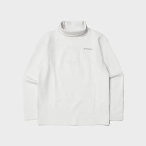 아이더긴팔티 JQS DWW24263W6 WOOLY (울리) 여성 긴팔 터틀넥 티셔츠 (Cream)