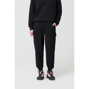 코오롱스포츠  동절 여성 스웻 카고 조거 팬츠 (SET UP) TVPNW24622BLK