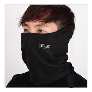 겨울 방한용 넥워머 목도리 블랙 겨울목도리 비니 귀마개