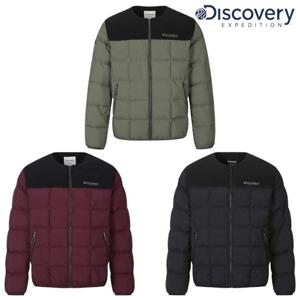 디스커버리 남성 사각퀼팅 다운 경량패딩 (DMDJ53056)