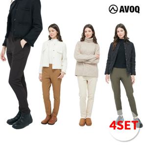 [아보크]히팅 기모 팬츠 4종 (여)