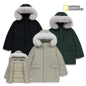 내셔널지오그래픽키즈 패딩 K254UDW050 남아 여아 미드 벨루가 덕다운 겨울 점퍼 고학년 딜