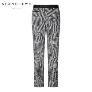 [세인트앤드류스] 남성 스트라이프 패치 워크 자가드 팬츠 811B3PN301_WH