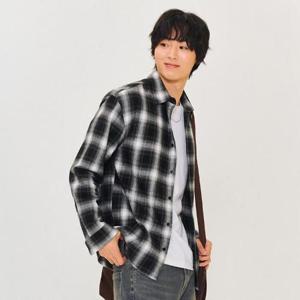 체이스컬트 동백01 플란넬 쉐도우 체크셔츠 EFRK5422C