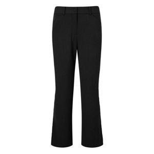 헤지스 골프 여성 25FW 블랙 여성 에센셜 TR 세미 부츠컷 팬츠 HWPA5D701BK