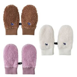 [블루독8-키즈] 택1 크림 퍼장갑 기모 벙어리장갑 뽀글이 방한 크리스마스 세돌선물 초등 25C1985001