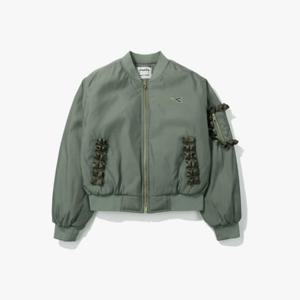 디아도라자켓 KQJ D4422TPJ70KAS 크로스코트 봄버자켓 우먼 KHAKI