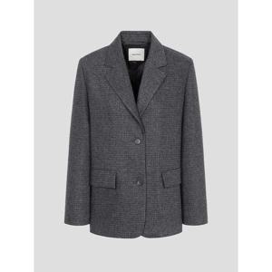 [빈폴레이디스] 스몰체크 세미오버핏 재킷  그레이 (BF5911C083)