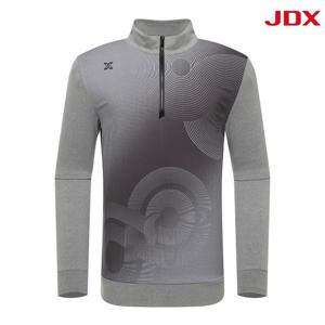 [JDX] 남성 반집업 하이넥 티셔츠(X1TLU4406MG)