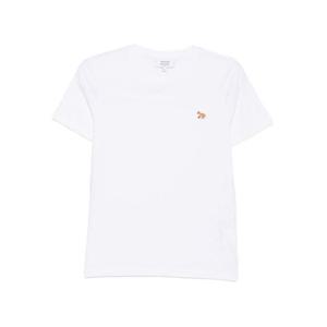 메종키츠네 베이비 폭스 레귤러 티셔츠 PW00115 KJ7026P100 Whit