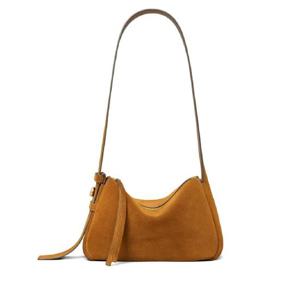 토리버치 로미 스웨이드 숄더 백 178214