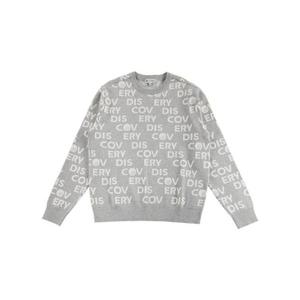 디스커버리 남성 올오버 로고스웨터 티셔츠 DMKTG1036-GRP